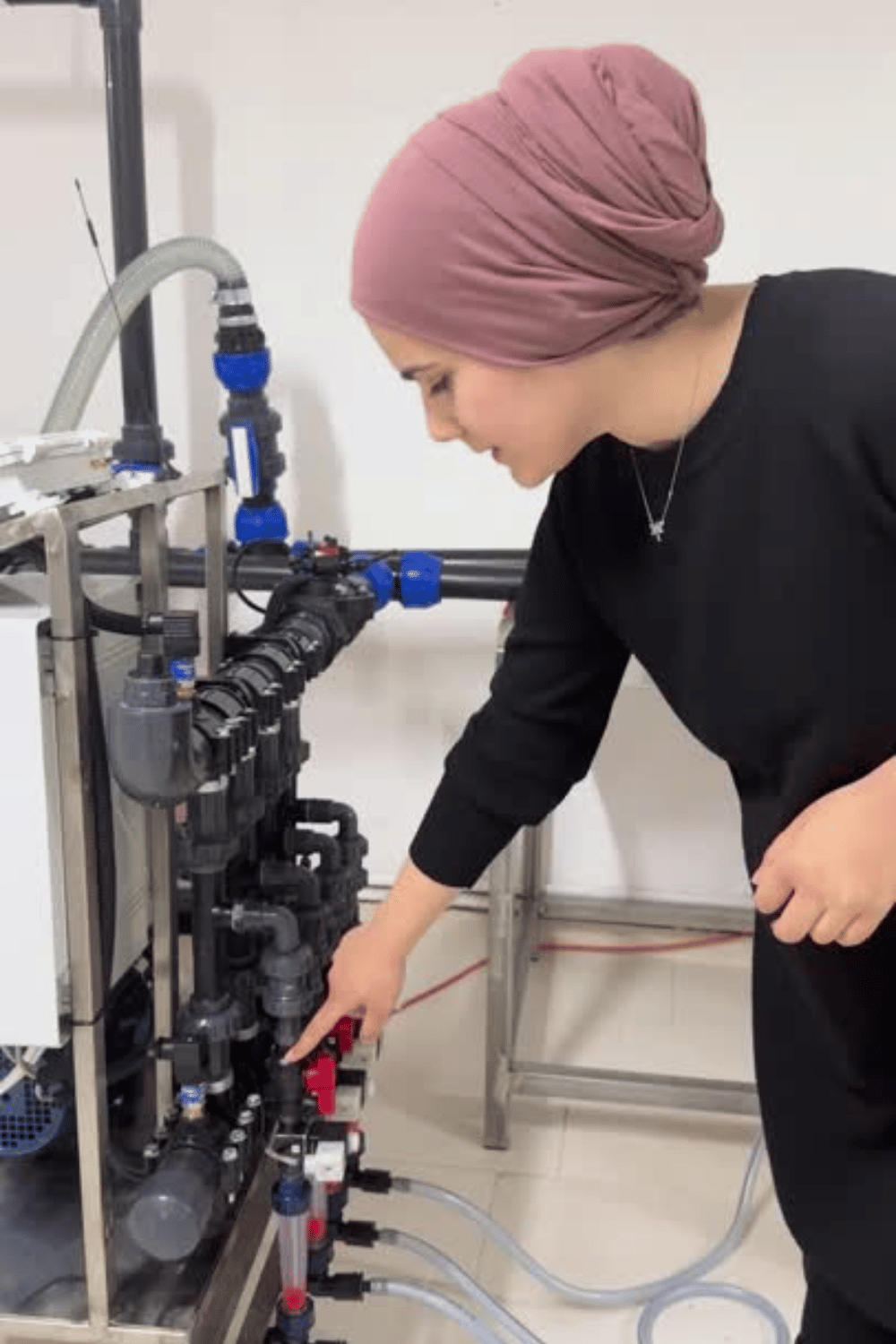 Smart fertilization system control panel