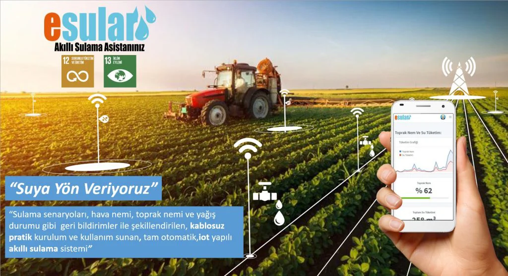 esular, akıllı sulama sistemi