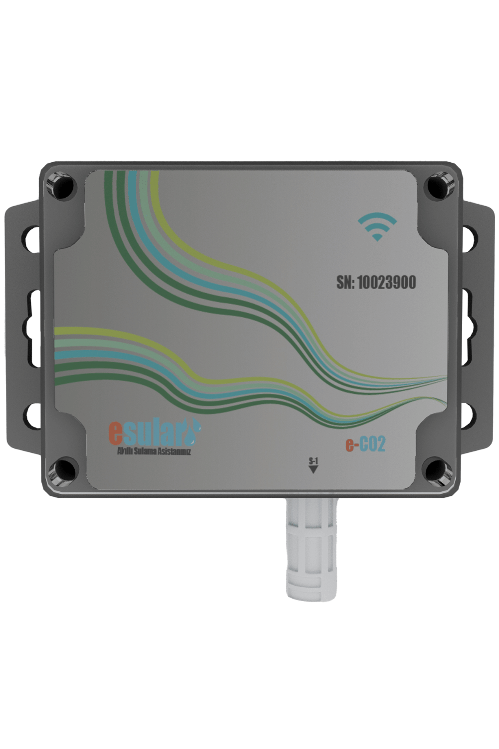Esular Kablosuz CO2, Nem ve Sıcaklık Sensörü