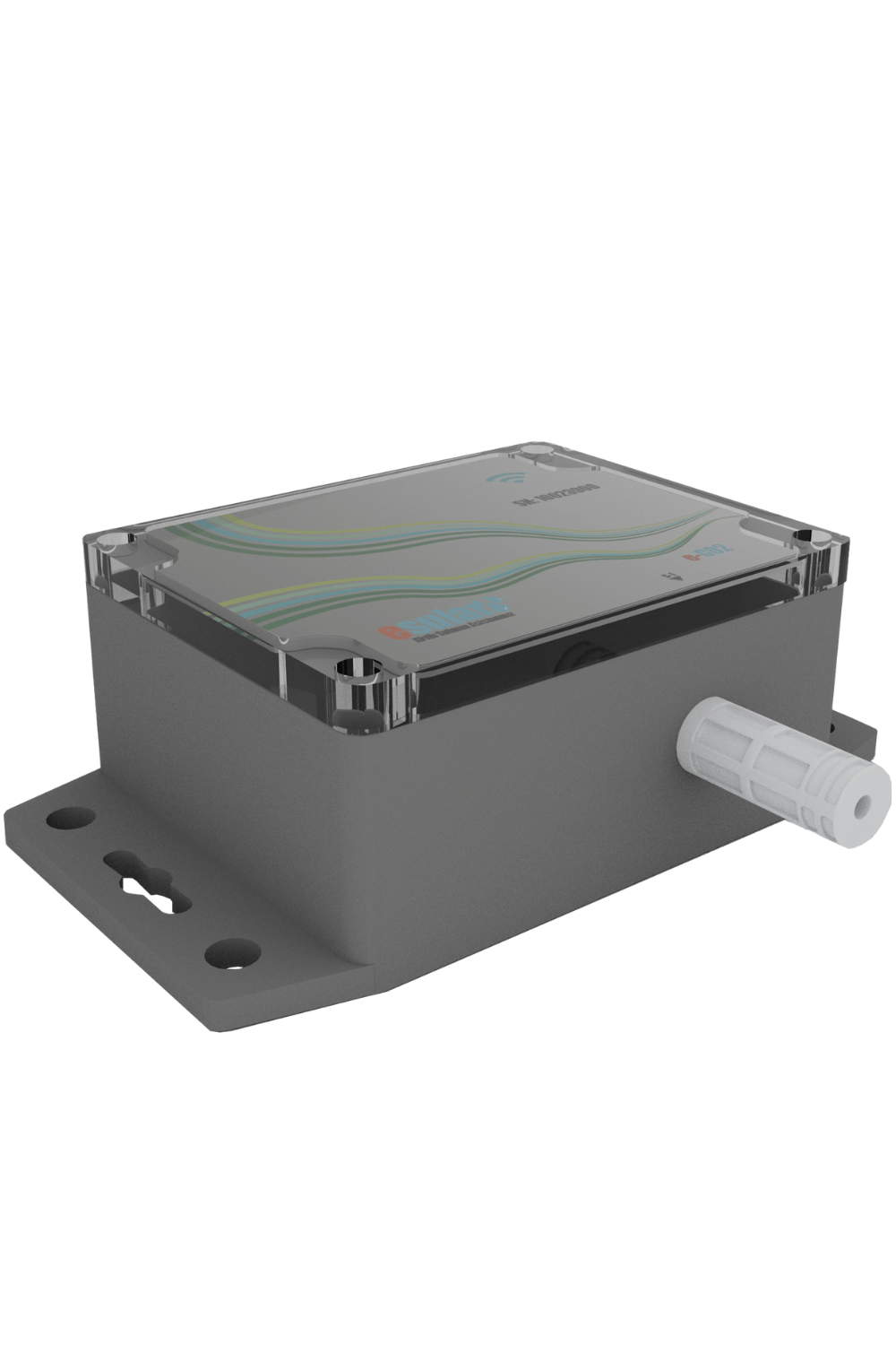 Kablosuz Pilli CO2-Nem-Sıcaklık Sensörü-Smart Serisi