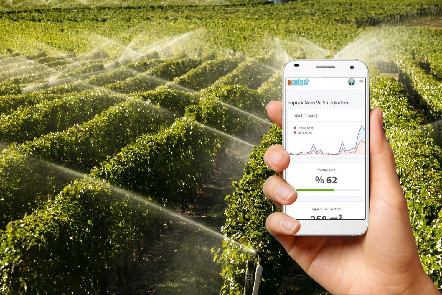 Smart Irrigation in Grape (Vineyard - Vine) Cultivation