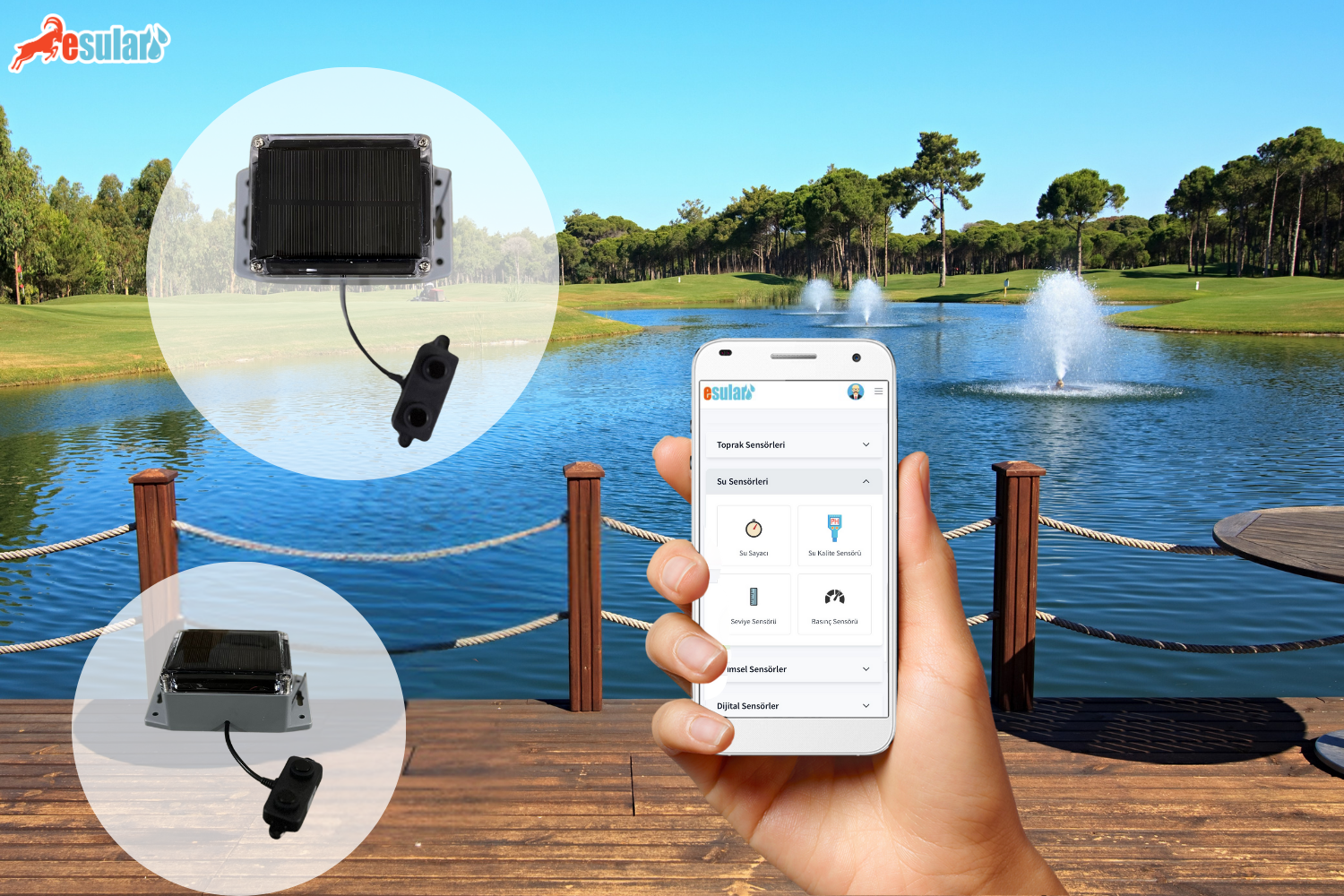 Level Tracking in Artificial Ponds